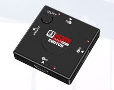 Conmutador selector de conmutador HDMI 1080P de 3 puertos concentrador divisor para PS4 PS3 HDTV Xbox Hub y Switch price