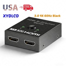 Cable divisor conmutador HDMI bidireccional EE. UU. 2.0 HUB HDCP 2x1 1x2 entrada salida Hub y Switch price