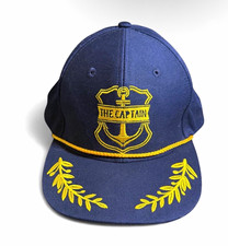 Sombrero de Colección Años 90 The Mad Hueys The Captain Navy Ajustable Bordado Snapback Gorro Hombre price
