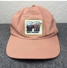 Gorra MTV Rosa Ajustable Música Televisión Ajustable Gorro Hombre price