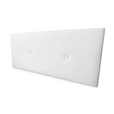 Cabecero acolchado de piel sintética, tamaño 90 x 60 cm (cama de 80), blanco Cabecero Cama price