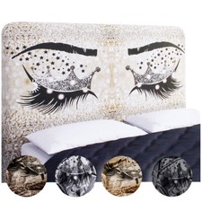 Cubierta Cabecero Cabeceras Espallier Cama Elástica Terciopelo Fantasía Ojos Cabecero Cama price