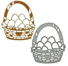 Troqueles de corte de metal cesta de huevos álbum de recortes de Pascua artesanía papel decoración hágalo usted mismo Carta para Lavori Manuali price