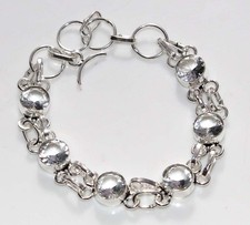 925 Silver Plated Decent White Topaz Bracelet 8" Holiday Gifts Fashion Sale i105 Bijuteri Bilezik price
