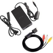 Adaptador de CA Cargador Fuente de Alimentación TV Cable AV para Sony Playstation 2 Slim PS2 Slim Accesorios TV price
