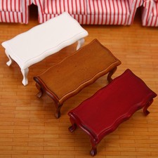 1:12 Muebles para Casa de Muñecas Accesorios Casa de Muñecas Tricolor Onda Doblada Mesa de Té Accesorios Mobili price