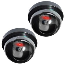 Paquete de 2 cámaras de seguridad falsas para sistema de vigilancia doméstica Security Cámaras price