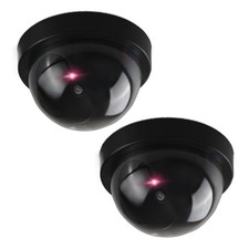 Paquete de 2 cámaras de seguridad falsas para sistema de vigilancia doméstica Security Cámaras price