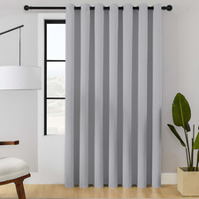 Cortina opaca para puerta corrediza de 84 pulgadas de largo y ancho Cortina opaca price