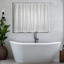 Cortina Baño Cortina Corta PVC Impermeable 40x36 Privacidad Ventana Opaca Cortina opaca price