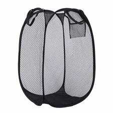 Cesta de lavandería plegable de malla emergente para baño y dormitorio Lavandería Cesta price