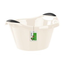 Cesta de Lavandería Redonda 10L 41x36,5x22 Lavar Lavandería Fuerte Beige Lavandería Cesta price