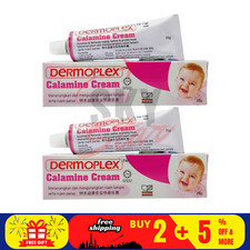 2 X Dermoplex Calamina Crema 25g Alivia la Erupción del Pañal Irritación Espi... Pañal Irritación Crema price