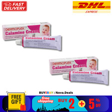 2 X Dermoplex Calamina Crema Alivia la Erupción del Pañal Espinosa Irritación... Pañal Irritación Crema price