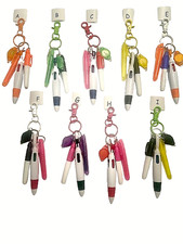 Juego de bolígrafos coloridos con clip para llavero marcador resaltador mini linterna LED Highlighter Bolígrafo price