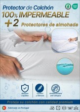 Juego de Protector de colchón y almohada 100 % impermeable  | Antialérgico Colchón Protector price