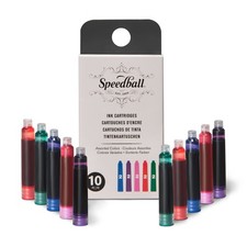 Cartuchos de tinta para pluma estilográfica Speedball para 10 unidades (paquete de 1), mixtos Productos de recarga de cartuchos price