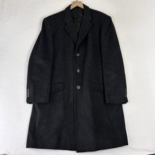 Abrigo italiano de lana cachemir VCH by Vecchio para hombre 62L negro largo Italia Abrigo Long Abrigo price
