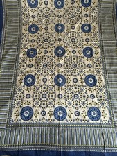 COLCHA INDIO RAJASTHANI 100% ALGODÓN TALLA ÚNICA ESTAMPADO FLORAL 84 pulgadas X 58 pulgadas Bedspread price