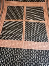 COLCHA TRADICIONAL INDIO RAJASTHANI 100% ALGODÓN TAMAÑO INDIVIDUAL 84 pulgadas X 58 pulgadas Bedspread price