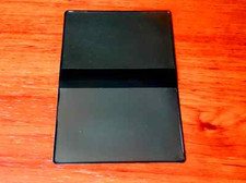 Estuche Vinilo Portatarjetas de Crédito o Débito, Identificación, Tarjetas de Negocios o Regalo, Cartera Negra Unisex Card Soporte price