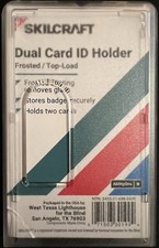 I.D. Soporte para tarjeta de crédito tarjeta de crédito e identificación Cordón doble tarjeta esmerilado Unisex Card Soporte price
