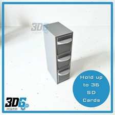 Mini archivador para tarjetas de memoria estuche almacenamiento tarjetas SD Micro SD Filing Armario price