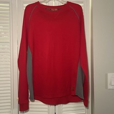 Mossy Oak Hombre Camisa Térmica Rojo Y Gris XL T- Camisa y Sudadera (de Exterior) price
