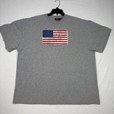 Camisa Vintage Bandera de Estados Unidos Para Hombre XXL Gris Hecha en EE. UU. Toda Americana T- Camisa y Sudadera (de Exterior) price