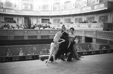 Poet And Artist Jean Cocteau At A Theater Play 1957 Old Photo 3 Theater- Play price