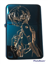 Evangelion REI AYANAMI Lighter Blue Ice *FREE ENGRAVING* NGE Anime Gift Neon Lighter price