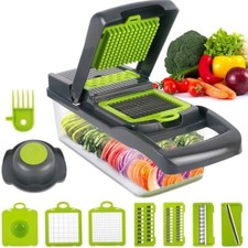 Picadora de verduras 14 en 1 manual procesador de alimentos cortadora de verduras cortadora mandolina Choppers/ Comida Processors price