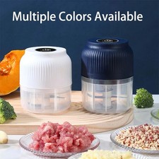 Mini picadora de ajo eléctrica, picadora de alimentos recargable USB, cebolla y verduras Choppers/ Comida Processors price
