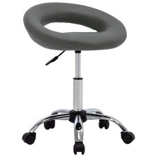 Silla de Trabajo con Ruedas Cuero Sintético Escritorio Multicolor vidaXL Oficina de Trabajo Silla price