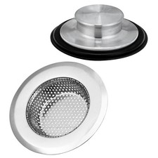 Filtro de fregadero filtro de fregadero de acero inoxidable tapón de fregadero de cocina de metal Sink price
