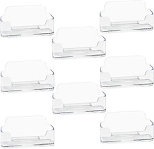 8Pzs Porta Tarjetas Acrilico para Escritorio Soporte Claro para 3050 Tarjetas Business Card Soporte price