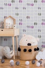 Habitación De Bebé Papel Tapiz Zapatos Para Niña – Rosa, Blanco Zapatos para bebé price