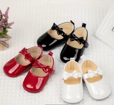 Zapatos informales para bebé, niña pequeña, lazo, goma antideslizante Zapatos para bebé price