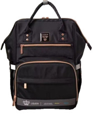 LEQUEEN Grande Bolsa de Pañales para el Cuidado del Bebé Multi Bolsillo Mochila de Viaje USB Nueva Negra Cuidado Bolso para bebé price