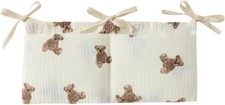 Bolsas colgantes de cabecera biberón de leche almacenamiento babero cuna organizador pañal bebé dormitorio Cuidado Bolso para bebé price