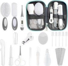 Kit de aseo para el cuidado de la salud del bebé recién nacido, juego de cuidado de seguridad de 24 piezas, gris blanco Cuidado Bolso para bebé price