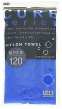 Toalla de baño exfoliante japonesa Cure Series de OHE - tejido súper duro - azul Baño Toalla price