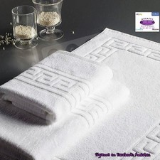 Toallas y Alfombras de baño de Hosteleria 100%Algodón con Greaca romana 450gr/m² Baño Toalla price