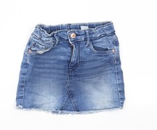 Falda DENIM Niñas Azul Línea A Talla 5-6 Años Falda de niña price