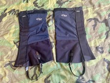 Polainas de cocodrilo excedente militar o expedición de investigación al aire libre negras MEDIANAS Gaiters (de Exterior) price