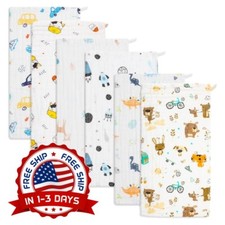 Conjunto De 6 Paños De Eructar Orgánicos Toallas Para Bebés Para Niños Y Niñas.. Toalla para bebé price