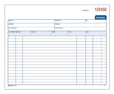 Libro de facturas Adams, 2 partes, sin carbono, 50 unidades (paquete de 1), blanco/canario Pre- Printed Forms y Notebooks price