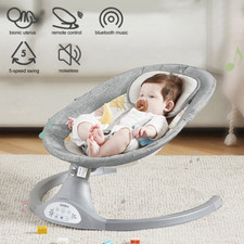 Mecedora Columpios Con Bluetooth Para Bebes Eléctrica De 0-12 Meses Silla Dormir Columpio para bebé price