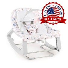 Mecedora Columpio Para Bebe De 0 A 30 Meses Con Ligero Portátil Plegable NUEVO EE. UU. Columpio para bebé price
