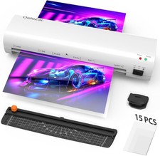 Laminador OidoZac A4 con 15 Bolsas, Modos Frío y Caliente, Sistema Antiatasco, Portátil Lamination Sistema price